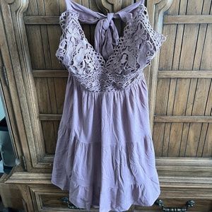 Lavender Lace Dress, Large